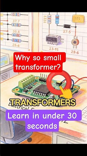Why Modern DC Power Supplies Use Tiny Transformers