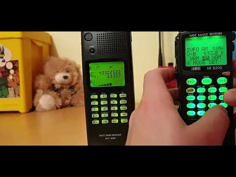 AOR AR8200 MK3 vs Yupiteru MVT-9000 (Pt2)