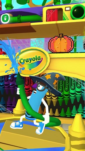 🎃 Join the most spook-tacular bash of the season - the #Halloween Carnival Quest in the Crayola Create and Play app! [by @redgames.co] Pick the perfect costume for your pet, create boo-tiful pixel art, craft your pumpkins and bat kites, and more! Trick-or-treat your way to the party ➡️ https://rgco.link/CrayolaCAP