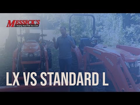 In the field | Kubota LX vs Standard L