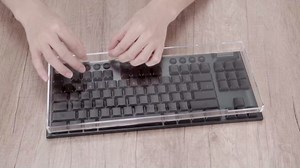 Geekria Keyboard Dust Cover, Clear Acrylic Keypads Cover Compatible with Logitech G915 TKL / G915 X Lightspeed TKL / G715 / G713