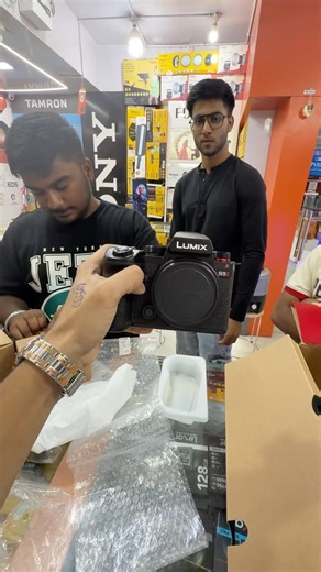 PANASONIC LUMIX S5II | First impressions | Unboxing #lumixs5ii #panasonic #unboxing #shorts