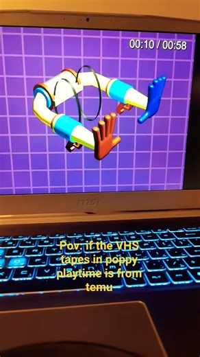 pov: the VHS tapes in poppy playtime is from temu