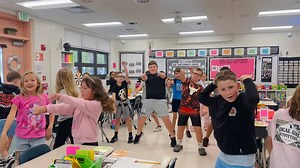 My students LOVE this song!! 😂 Just added five more templates: Welcome back, geography, science concepts, fictional character, and historical figure. **Download again for updates if you already own this resource. This video is of us practicing vocabulary. Musical Chairs with a twist!! We use this at least once a week for review and my students love it! We use the number of the day for math and brain dump for science are our other favorites. It gets them up and moving and requires all students t