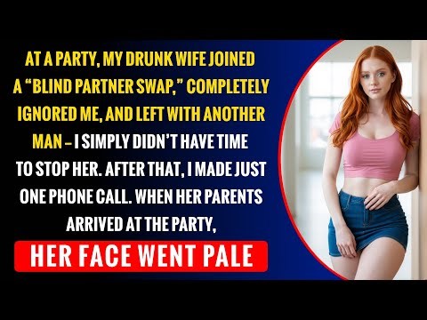 At A Party, My Drunk Wife Joined A “Blind Partner Swap,” Completely Ignored Me, And Left With…