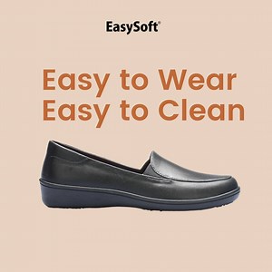 14 reactions | Life gets easier with EasySoft! This is the right pair of shoes for worry-free work or errands. Just clean with soft cloth, soap, water, and you're good to go! Get yours now at www.easysoft.com.ph #UnstoppableYou #UnstoppableShoes | EasySoft | Facebook