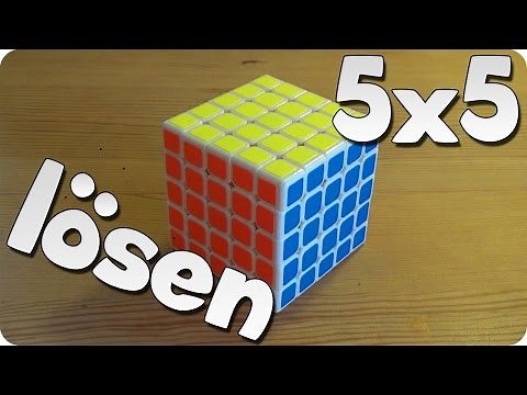 5x5 Rubik's Cube / Zauberwürfel lösen | Anfängermethode