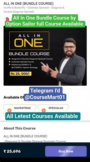 😎 All In One Bundle Course by Option Sailor full Course Available for free 😮 |leak course | #shorts
