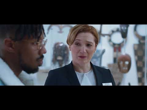 Black Panther - Museum Scene - Michael B. Jordan