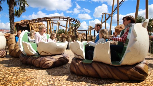Theme park that's perfect for families with rides for every age & a petting zoo