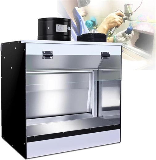 Amazon.com: ZHIXUMM Airbrush Spray Booth with Waterfall, Portable Hobby Airbrush Paint Spray Booth Kit, with Filter Led Lights for Model Painting, Hobby, Crafts, Cake, T-Shirt,40 * 50 * 40cm : 藝術、手工藝與縫紉