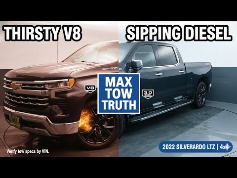Silverado Max Tow: 6.2 V8 or 3.0 Diesel?