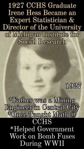 1.9K views | According to Wikipedia, Irene Hess (1910-2009) was an expert on survey methodology for scientific surveys. She received a mathematics degree from Indiana University in 1931. She also worked for the Census Bureau and was the founding chair (1977) of the Section on Survey Research Methods of the American Statistical Association. Does anyone remember Irene Hess? | Chuck Hammonds | Facebook