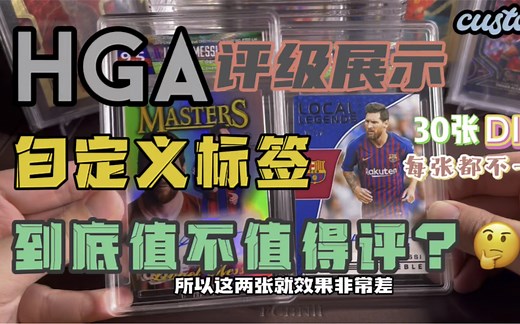 HGA评级，自定义标签到底值不值得评？