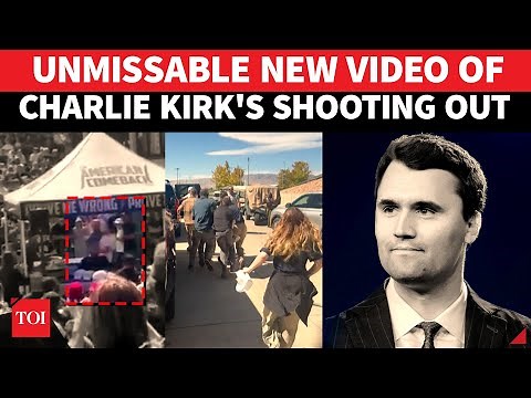 Charlie Kirk: New UNSEEN Video Captures EXACT MOMENT Gunshot Hit Trump Ally, Then This Happened