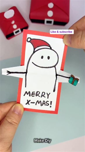 Kusum Verma on Instagram: "Easy DIY Christmas Card 🎅 | Pull Out Magic Card | Handmade Christmas Card Idea 2025 📝 YouTube Description (SEO Optimized) Is video mein hum bana rahe hain Easy DIY Christmas Pull Out Card 🎄✨ Sirf ek simple paper se aap bana sakte ho ye cute Santa magic card jo pull karte hi surprise deta hai 🎁 Ye handmade Christmas card idea beginners ke liye perfect hai — school project, kids craft, ya last-minute Christmas greeting ke liye best 💌 Agar aapko DIY cards, paper craf