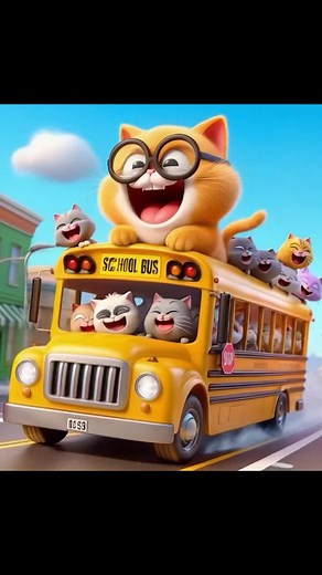 Meow Meow Meow Cat Song for Kids | Animated Nursery Rhyme