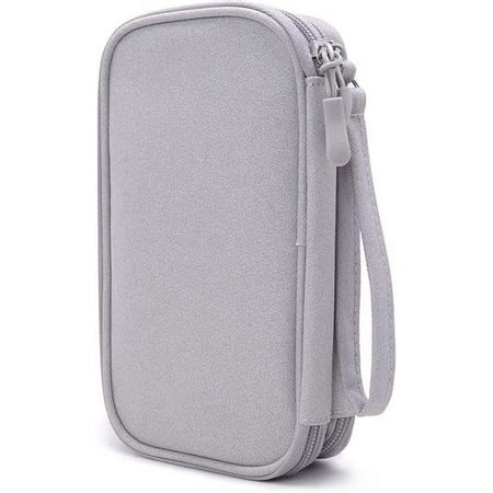 Diabetic Supplies Travel Case Organizer for Test Strips, Lancets, Needles, Lancing Device, Glucose Meter, Alcohol Wipes, Insulin Pens, Syringes, Diabetes Testing Kit Storage Bag (Gray) - Walmart.ca