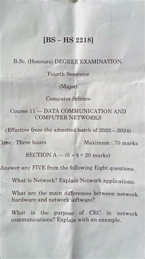 degree fourth sem dbms