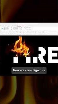 Add video inside text directly in PowerPoint using Masking! #powerpoint #animation