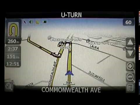 carNAVi - GPS Car Navigation for the Philippines - English Voice and Routing Demo