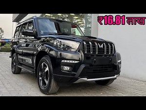 🔥Real Gangster SUV 2023 Mahindra Scorpio Classic S11 Black|New Scorpio S11 Black Colour Top Model