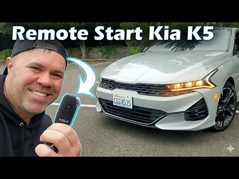 How to Use Remote Start on Kia k5