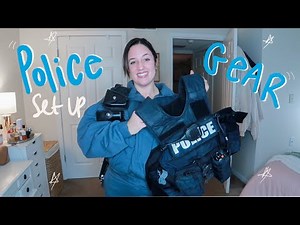 WHAT’S IN MY POLICE VEST + DUTY BELT SETUP | FEMALE POLICE OFFICER GEAR TOUR