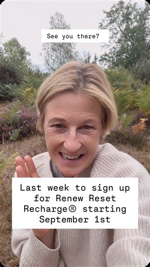 Time flies! Every month we welcome new ( lovely) people to the Renew Reset Recharge®️ programme. If you want to lose weight, and press the RESET button on your health join us for Renew Reset Recharge®️ It’s Better Together. It’s a weight loss and nutrition programme rolled into one based on the latest scientific research and 20 years of clinical know- how. It’s such a clever programme, because its effects go wat beyond ‘just another diet’. This is a programme where the average participant loses 