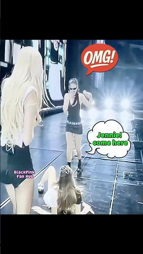 Jennie Was Shocked When Lisa Wanted to Dance With Her 😱🕺💖 #jennie #lisa #blackpink #shorts