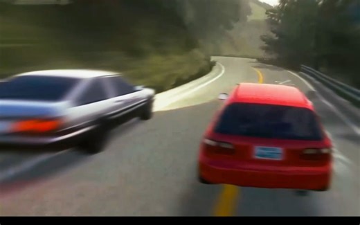 头文字D 本田仔超车合集 结尾令人舒适 Initial Unity