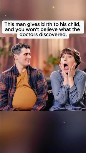 this man gives birth to his child!