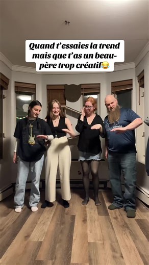 Blooper hilarant de la tendance familiale au Québec