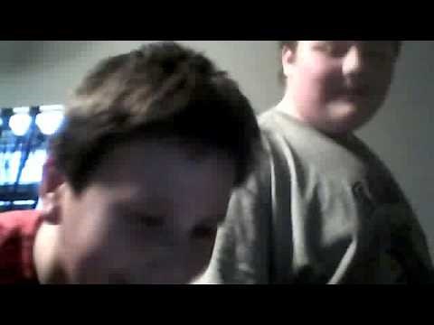 fat boy shaking his stomach:)