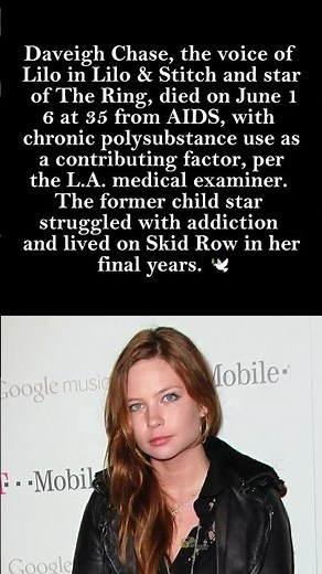 Lilo & Stitch Star Daveigh Chase's Cause of Death Revealed