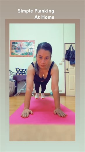 #simple #planking at home
