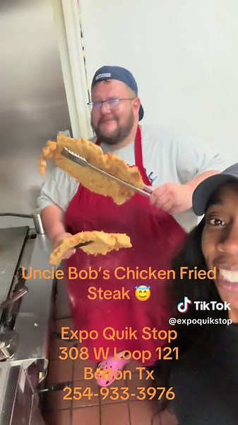 Uncle Bob's Chicken Fried Steak at Expo Quik Stop