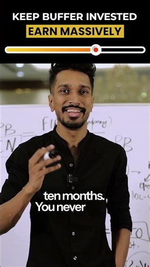 Keep buffer invested, Earn massively