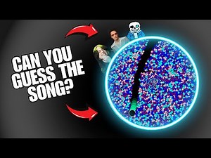 Satisfying Bouncing Ball Simulations - Guess the Song Edition