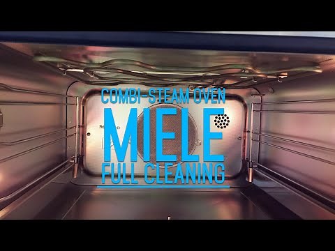 How to Clean Combi Steam Oven - [Miele Combination Steam Oven]