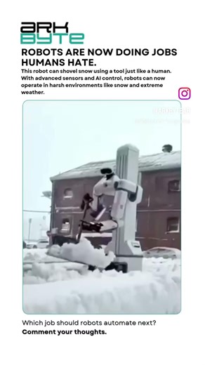 Robots are now doing jobs humans hate.