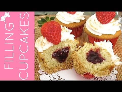 Tips & Tricks For How To Fill A Cupcake // Lindsay Ann Bakes