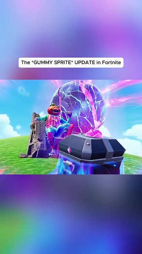 The *GUMMY SPRITE* UPDATE In Fortnite Part 1 #fortnite #tomatofortnite