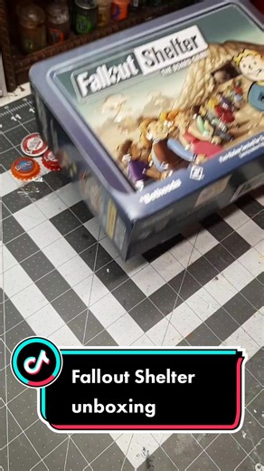 Fallout Shelter Board Game Unboxing by Crafty Rick