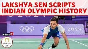 Lakshya Sen has already scripted history as he has become India's first male shuttler to ever reach Men's Singles Badminton Olympic semi-finals #LakshyaSen #Badminton #ParisOlympics2024 #Paris2024 | News18