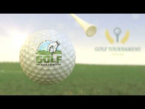 ✨Golf Ball Logo Reveal – Sport Intro Animation for Golf Clubs & Tournaments "E607"