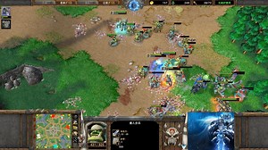 双双TP把家还 魔兽争霸大帝解说 Moon Soin vs Lyn ColorFul LT