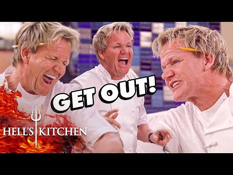 Every Time Chef Ramsay Kicks A Chef Out Of The Kitchen In Season 10 | Hell’s Kitchen
