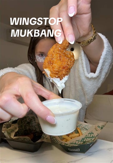 Wingstop Mukbang: First-Time Taste Test Experience