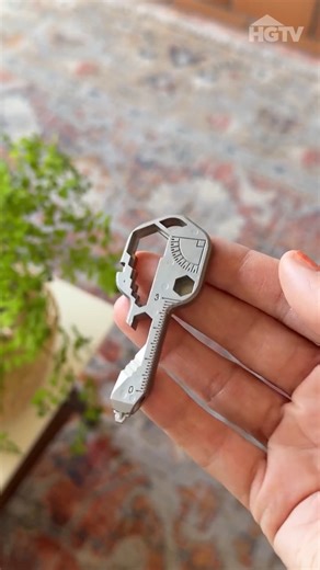HGTV | Box Cutter? Check. Bottle opener? Check. Tiny ruler? Check. This handy multi-tool does 16 things and still fits on your keychain 🔧 🔑 Buy... | Instagram